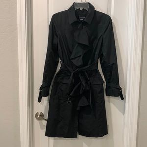 Black Doncaster dress coat